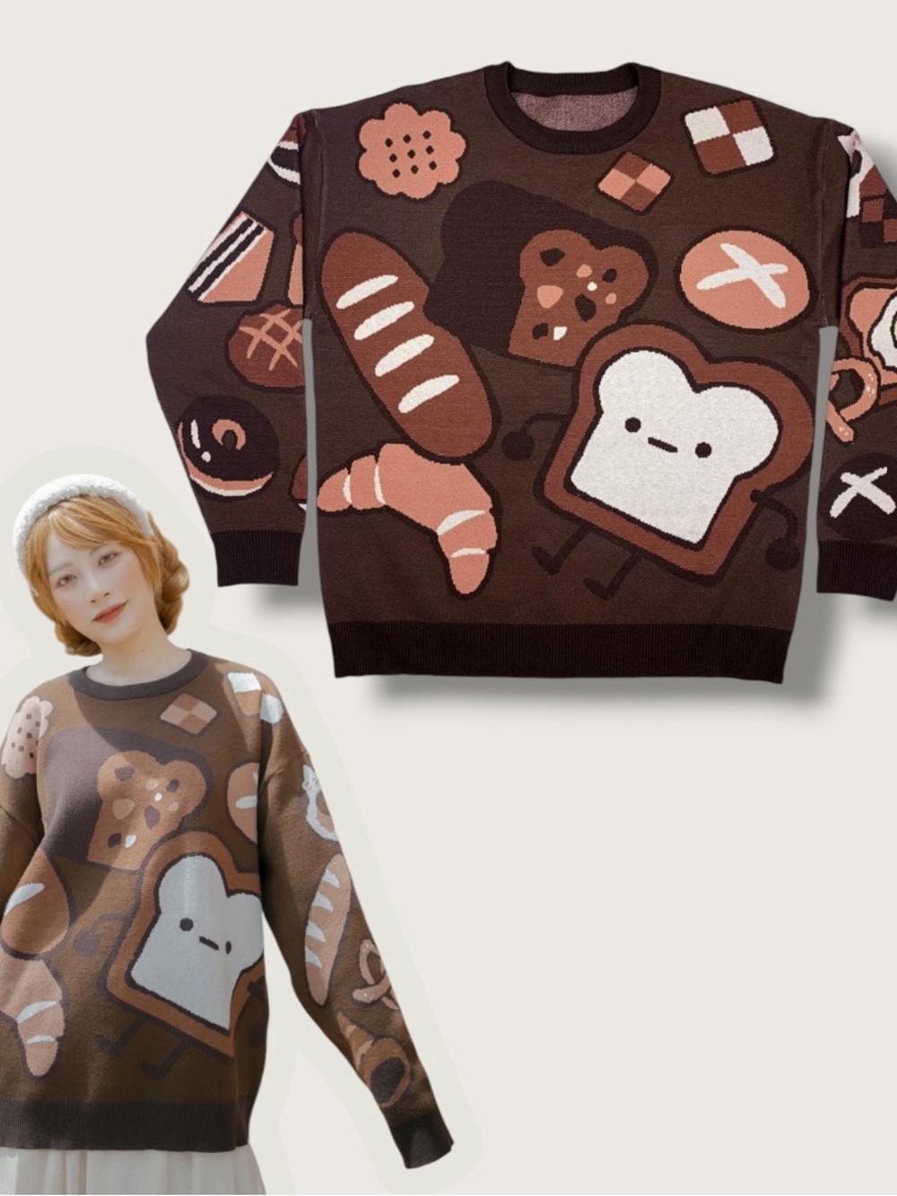 KINGWAMONSTER sweater Y2K